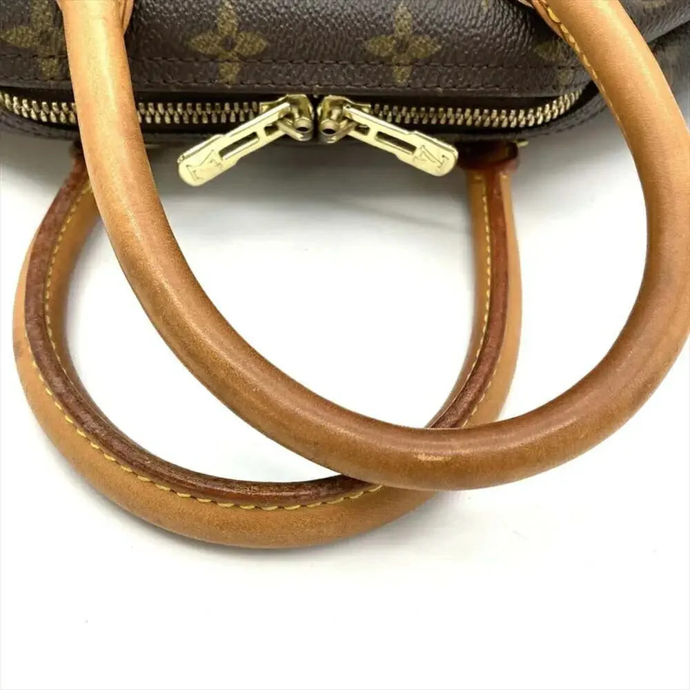 LOUIS VUITTON Brown Monogram Canvas Deauville Bag